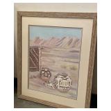 Peter Wong Signed Framed Print
