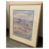Peter Wong Signed Framed Print
