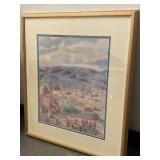 Peter Wong Signed Framed Print