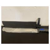 New 23" Machete W/ Sheath