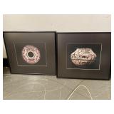 2 Framed Native American  Prints
