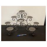 8 Candle Metal Holder