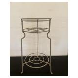 21" Tall Metal Plant Stand