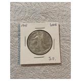 1940 Walking Liberty Silver Half Dollar Good SF