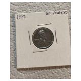 1943 Steel Penny Uncirculated
