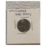 1943 Steel Penny Uncirculated