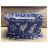 Vintage Spode Blue Room Collection Planter