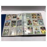 Binder with Over 30 Sleeves of Unchecked 1980's Ba