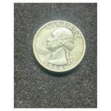 1964 United States Silver Quarter