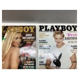 Two 1990s Playboy Magazines Featuring Jenny McCart