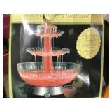 Beverage Fountain with LED Lights (Untested, Appea