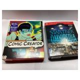 Comic Creator and Star Trek Omnipedia CD-ROM Softw