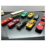 10 Vintage Matchbox, Hot Wheels, Lesney, Majorette