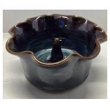 Ceramic Bundt-Style Baking Dish with Iridescent Gl