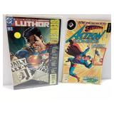 2 Superman Comic Books: President Luthor #1 and Ac