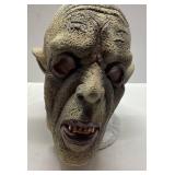 Rubber Halloween Mask with Distressed Features and