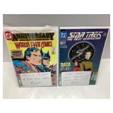 Two Comic Books Featuring World's Finest Comics an