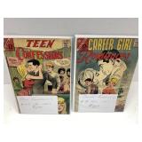 Silver Age Romance Comic Books Including Teen Conf
