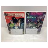 Two DC Comics Secret Origins Issues in Protective