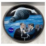 Limited Edition NASA Commemorative Plate Featuring