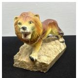 Vintage 60ï¿½s Lion on Marble Base