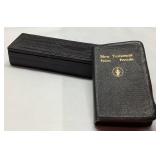 Leather-Bound New Testament with Protective Case