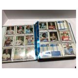 Binder of Unchecked Baseball Cards in Plastic Slee