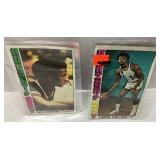 Two Vintage Basketball Cards Featuring David Thomp