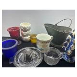 Glassware and Metalware with Assorted Designs