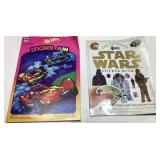Hot Wheels Sticker Fun and Star Wars Sticker Book
