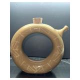 Ceramic Water Decanter With Cork in Circular Desig