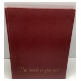 Commemorative Book 'The Torch is Passed', Bound in