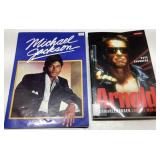 1980's Michael Jackson Book and ï¿½Arnold Schwarzene