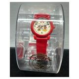 Lorus Crystal Mickey Mouse Watch in Package, New O