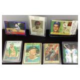 Baseball Trading Cards Featuring Various Players