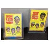 1964 Topps ERA Leaders and 1964 Batting Leaders Ba