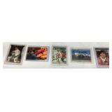5 Autographed Indy Car Driver Trading Cards