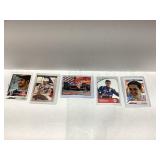 5 Indy Car Drivers Autographed Cards