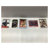 Five Autographed Indy Car Driver Trading Cards