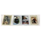 Four NASCAR Driver Autographed Cards, Including Ry