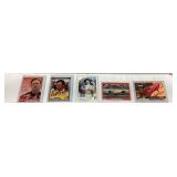 5 Autographed Indy Car Driver Cards