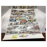 Artist-Signed Indianapolis 500 Commemorative Poste