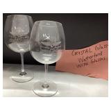 2007 Indy 500 Waterford Crystal Wine Glass, Approx