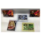 5 Autographed Indy Car Driver Trading Cards