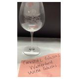 2007 Indy 500 Waterford Crystal Wine Glass