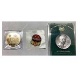 Shell 100 Wins Coin, Indianapolis 500 Coin, and Pa