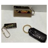 3 Racing-Themed Keychains