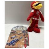 Firestone Firehawk Plush Toy and Speedway Racing P