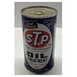 STP Oil Treatment Metal Can, Approximately 5 Inche