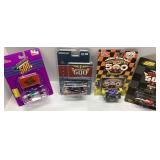 Four Indianapolis 500 Collectible Die-Cast Cars in